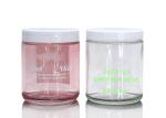 500ml Frosted Cobalt Blue Glass Cosmetic Jars Candle Glass Container 500g