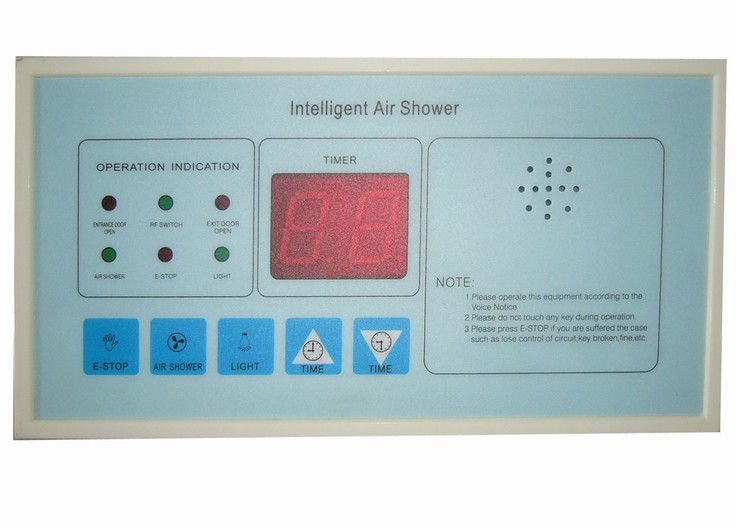 Mirror SUS304 Air Shower Room For Single Person