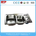 PP Stainless Steel Lab Furniture , Black Large Epoxy Resin Lab Sinks