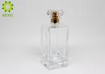 Transparent Glass Perfume Spray Bottles 100ml ISO GSG TUV Certificated