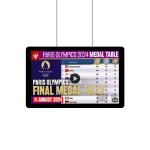 HD Poster Advertising Screen Digital Signage Hanging 21.5 Inch Advertising