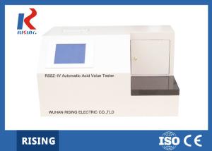 Quality RSSZ-IV Automatic Acid Value Tester Repeatability ≤0.005mg KOH/g wholesale