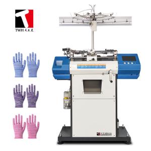 Quality 0.8KW Glove Knitting Machines , 7G 10G 13G Computer Controlled Knitting Machine wholesale