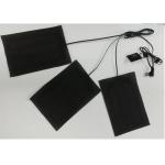 Custom Clothes Heating Pads 3pcs Waterproof Flexible Electric Sheet size 12x18cm