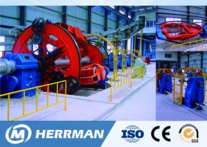Quality Cable Core Lay Up Machine For Telephone Cable Round / Sector Shapes wholesale