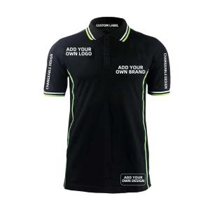 Quality Custom Logo Printing Motor Sports Polo Shirt for Men Designed for Racing Enthusiasts wholesale