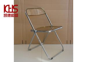 Quality Ergonomic Backrest Modern Plastic Dining Chairs Metal Iron Frame wholesale