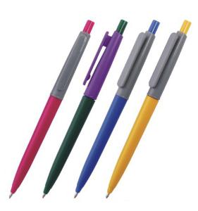 Quality cheap ball pen, low price plastic pen, simple click style ball point pen wholesale