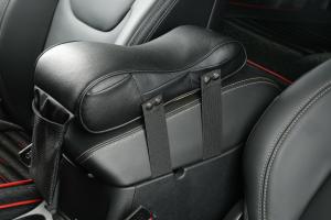 Quality PU Leather Organizer Memory foam Car Armrest Cushion wholesale