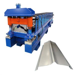 Quality Hydraulic Cutting Roof Ridge Cap Roll Forming Machine 20-25m/Min. wholesale