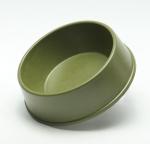 Blue Commercial Bamboo Pet Bowl , Non - Skid Bamboo Dog Feeder Oem Service