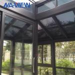 Prefab Modern Sunroom Extension Small Garden Sun Rooms PVDF Coating Surface