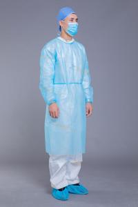 Quality Full Size 25g PP Nonwoven Disposable Isolation Gown wholesale