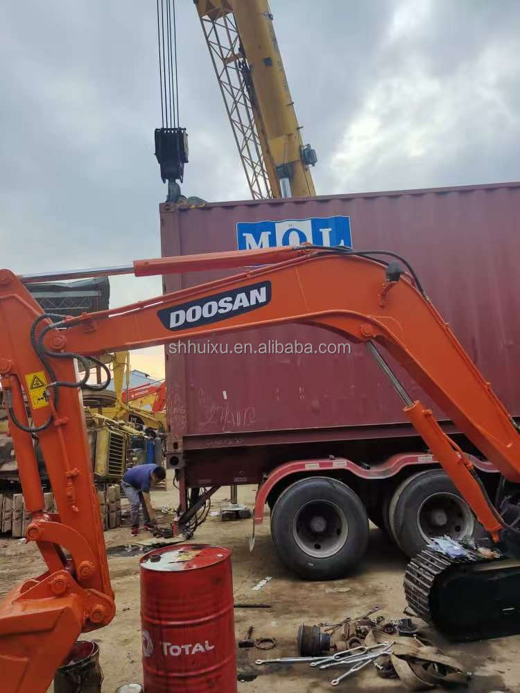 mini used crawler digging machine doosan dx55/secodn hand high quality excavator doosan dx55