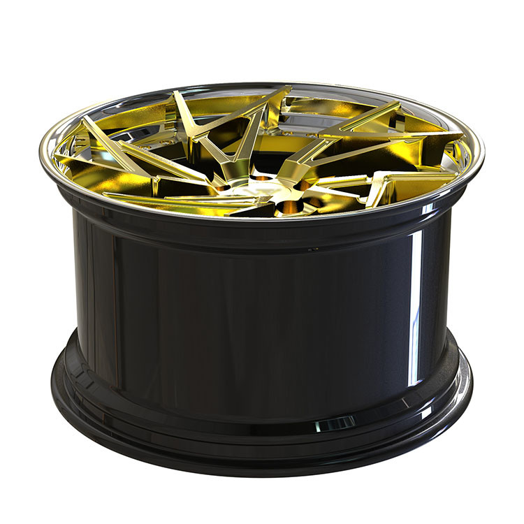 21 inch 5*120 2 piece forged deep concave forged wheels rims for luxury cars
