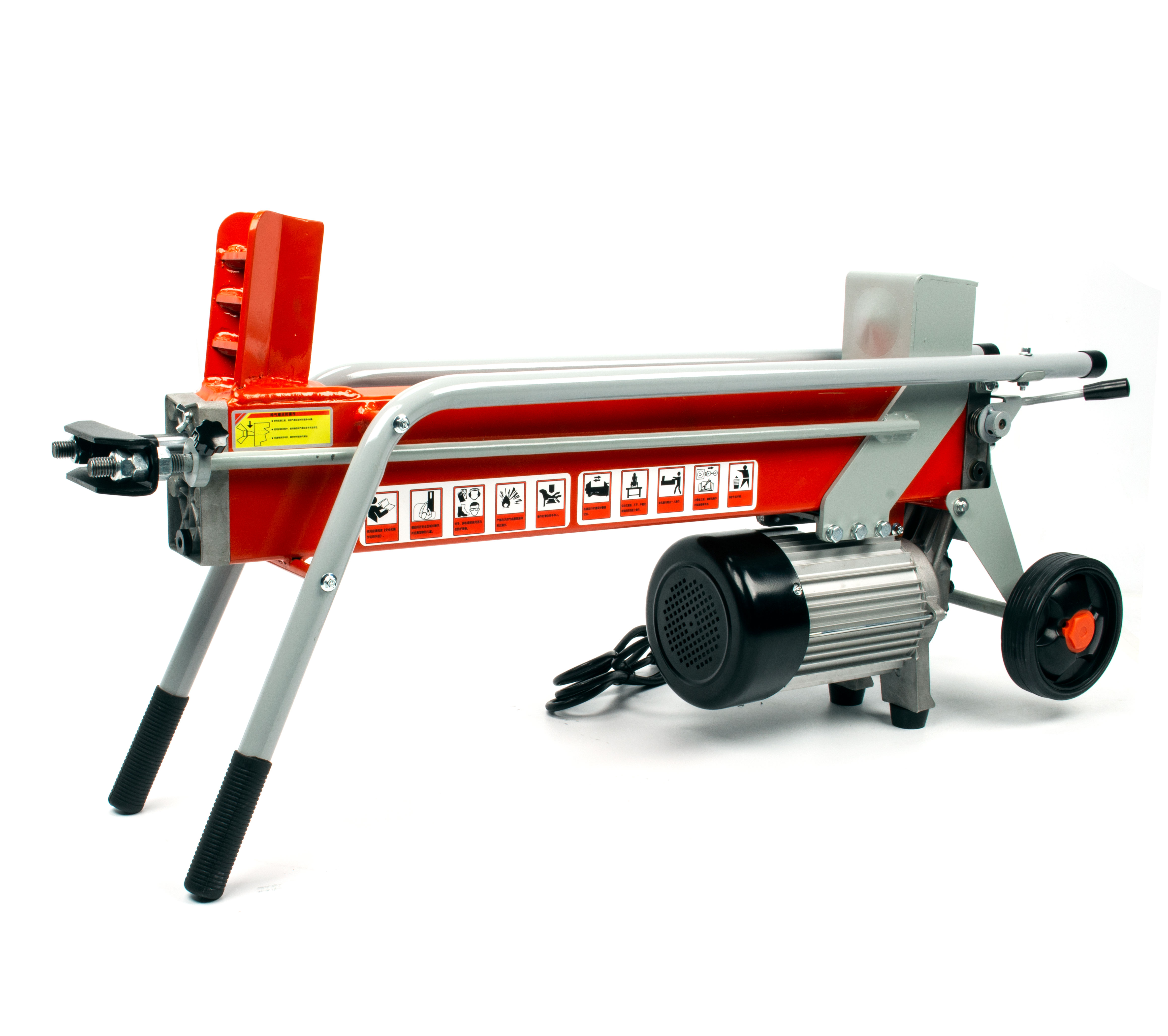 Electric Log Splitter 220V Firewood Processor For Wood Branch Cutting