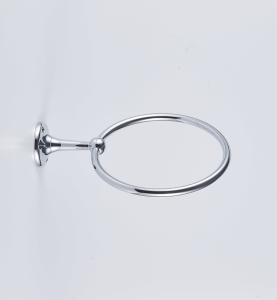Quality Modern Chrome Finish Brass Bathroom Towel Ring Wall Mounted Bathroom wholesale