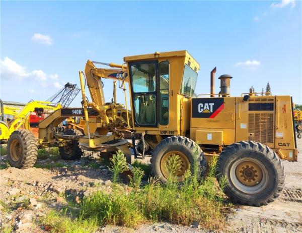Origin Japan Used Caterpillar Motor Grader 140K, Cat Graders Hot Sale with Free