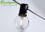 IP44 G40 Patio Globe Outdoor Bulb String Lights