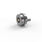 Dia. 6.0mm Round Magnetic Connector Silver Magnetic Power Connector 12v