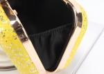 Fashion product ladies mini handbags pu glitter leather clutch bags evening bag