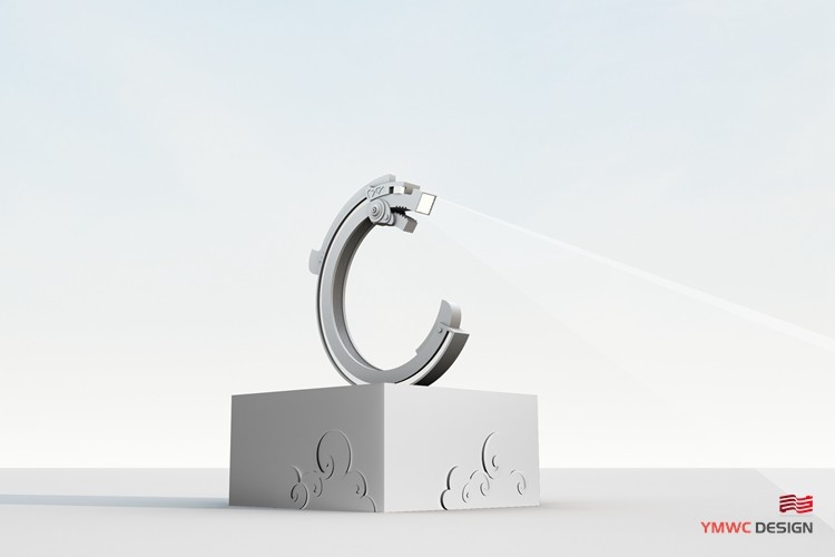 Die Casting Technique Metallic Gloss Sculpture for Customized Support and Appearance