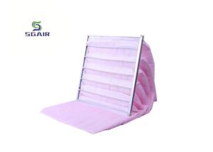 Quality Aluminum H13 High Efficiency Air Filter 99.97% With Large Dust Collection wholesale