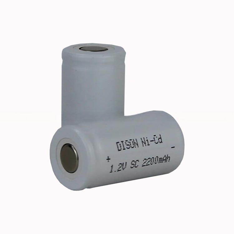 Rechargeable NiCd SC 1.2V 2200mah High Temperature Rechargeable Battery Cell