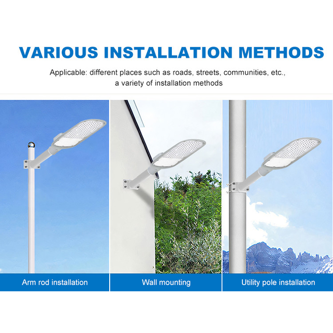 High Efficiency Led Street Light Die-Casting Aluminum Street Light Ip66 Waterproof