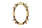 TD007 Tombstone Decorations Photo Frame 120*90mm Size With Brass Material