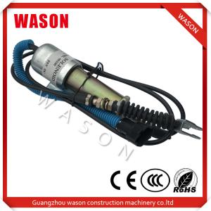 Quality 24V Diesel Engine Fuel Shutoff Solenoid 11E1-60100-24 For Hyundai R210 wholesale