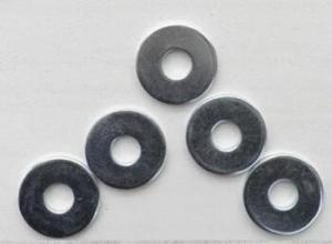 Quality DIN125A Steel Flat Washers Mild Steel M10 X 40 For Machinery Industry wholesale