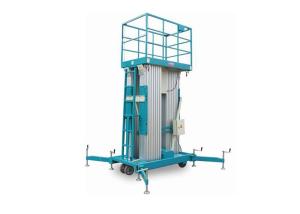 Quality GTWY-3000 Thress Mast Aluminum Aerial Work Platform Capacity 300Kg wholesale
