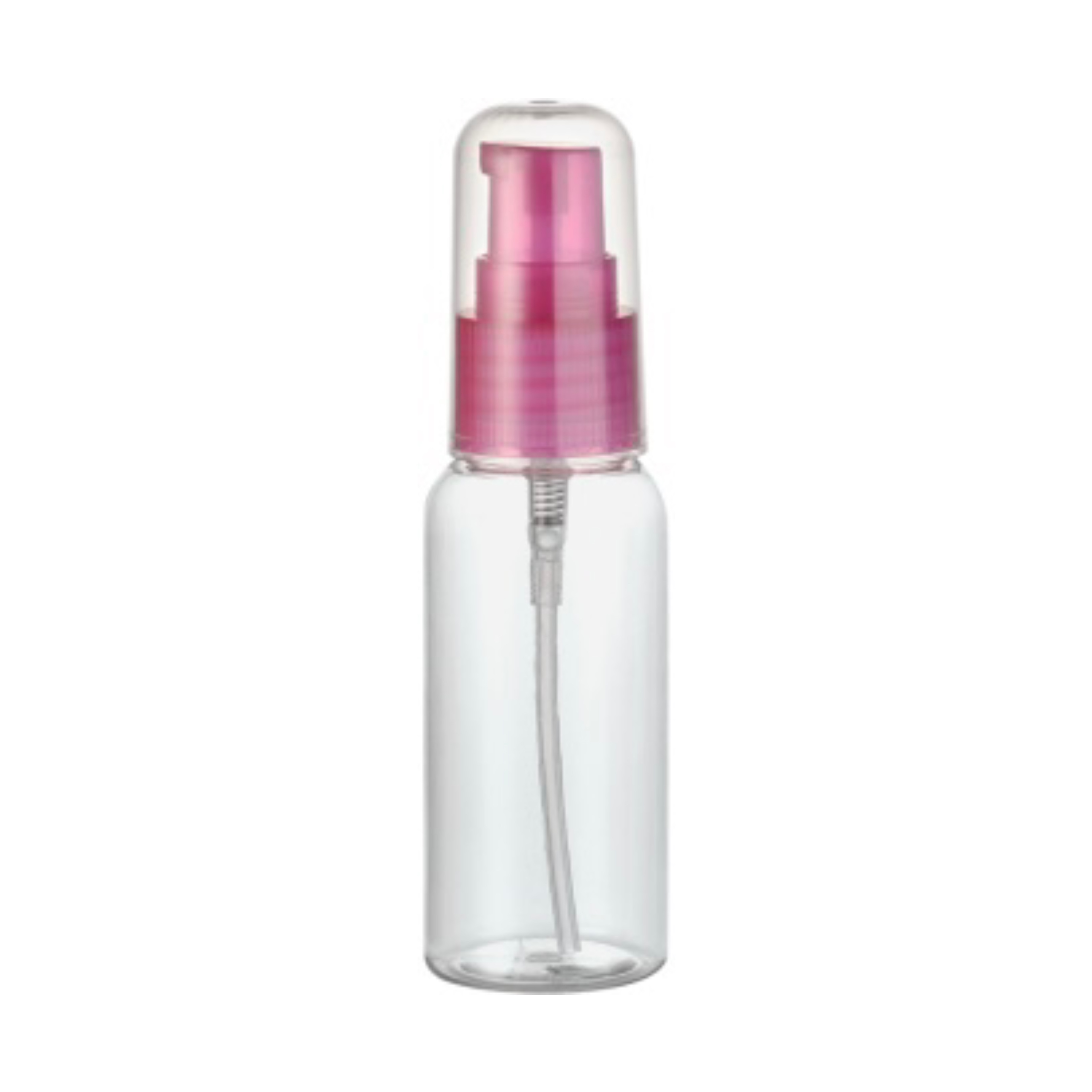 OEM/ODM Packaging 30ml Red Empty Bottle with 18/410 Sprayer and Custom Color Option