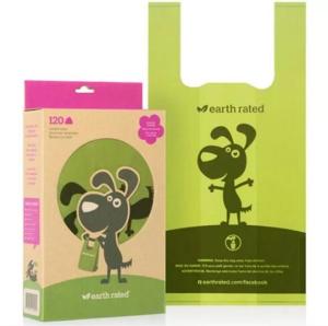 Quality Colored Compostable Eco Friendly PLA Water Soluble Poop Bags wholesale