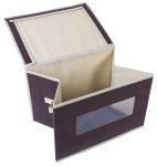 Eco Folding 41L Non Woven Storage Box With Cardboard