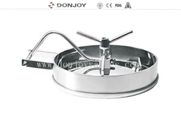 Elliptical Pressure Vessel Manhole Covers Stainless Steel SS304 SS316L 435mm