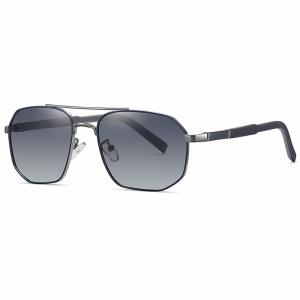 Quality Men'S Metal Frame Sunglasses Multilateral OEM With 58mm Lens wholesale