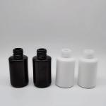 30ml Black and white essential oil empty cosmetic glass bottles with Bamboo