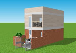 Quality Galvanised Prefab Lightweight Steel House Duplex Villa Apartment wholesale