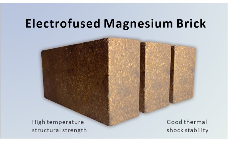 High Refractoriness Magnesia Chrome Brick 75% Chrome Magnesia Brick For Cement Plant