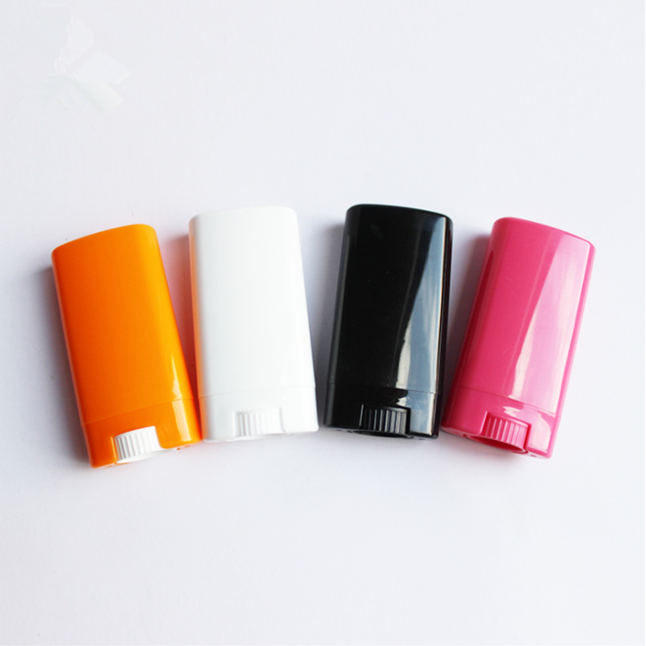 15ml 0.5oz Essential Paste Roller Plastic Bottle Oval Roll On Bottles For Perfume