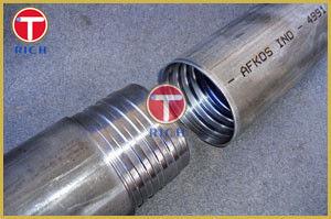 Quality Round Shape Drilling Steel Pipe / Seamless Steel Tube Length 4m - 12.5m wholesale
