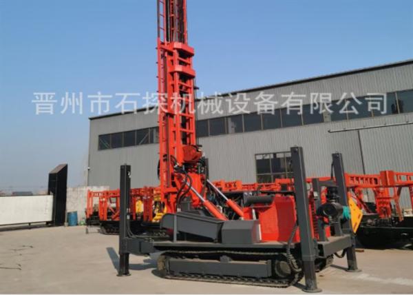 Cheap Water Well Crawler Pneumatic Drilling Rig Machine 400m for sale