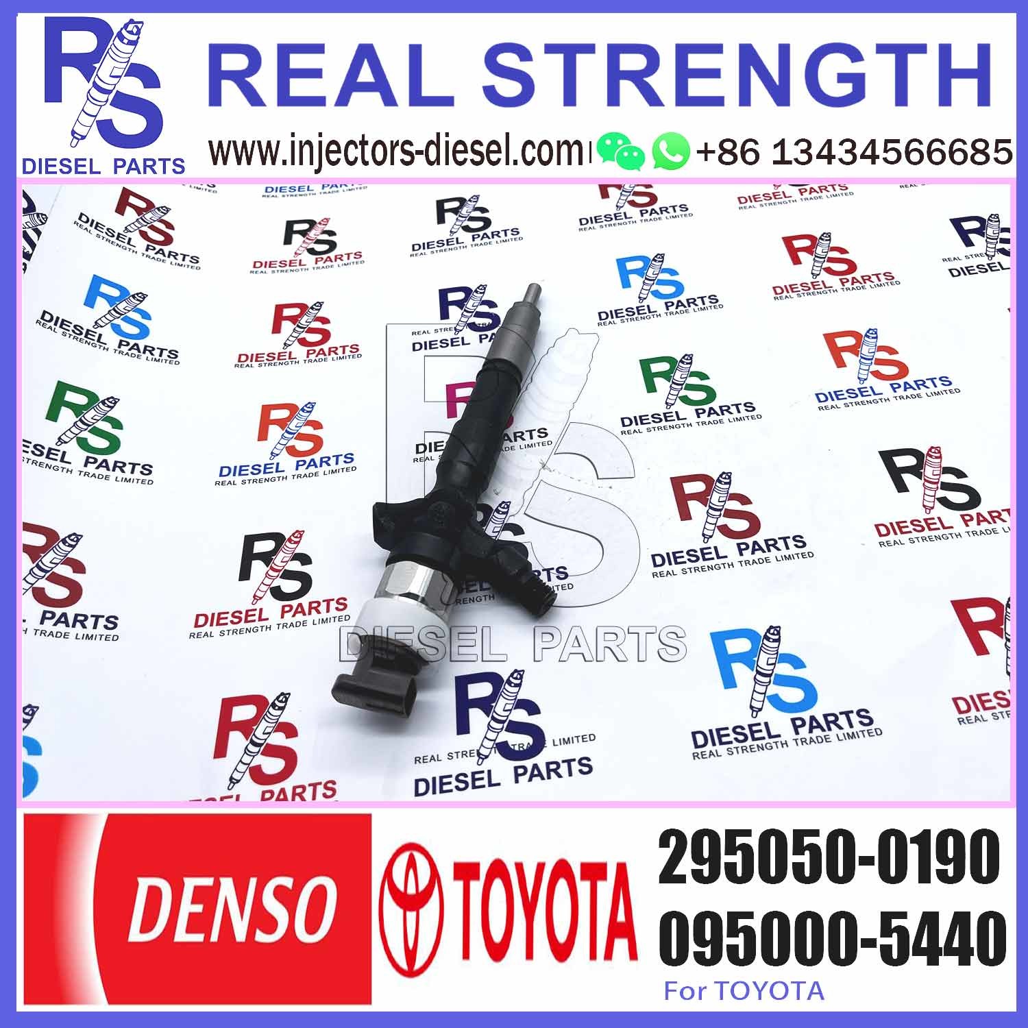 Diesel Common Rail Injector 23670-0L110 23670-0L100 23670-30420 295050-0530 295050-0190 For Toyota Hilux 3.0L D4D 1KD 2K
