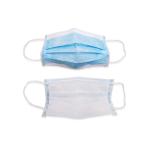 Adjustable Disposable Medical Face Mask , 3 Ply Surgical Face Mask Enhanced