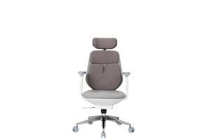 Quality Adaptive Spring Adjustment Ergonomic PC Chair Gray Double Airbag wholesale