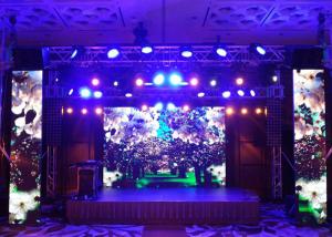 Quality Wide Viewing Angle P4 LED Video Wall Hire , Full Color LED Video Curtain Screen wholesale