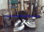 180 Degree Stainless Steel Tube Elbows , SR / 90 LR Elbow DN50 SCH40S SCH160