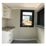 Sandwich Panel Door Container Houses 40ft Two Bedroom for Glass Door Living